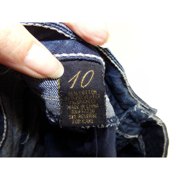 Absolutely famous women's capri jeans size 10 (32) Distressed - Picture 6 of 9